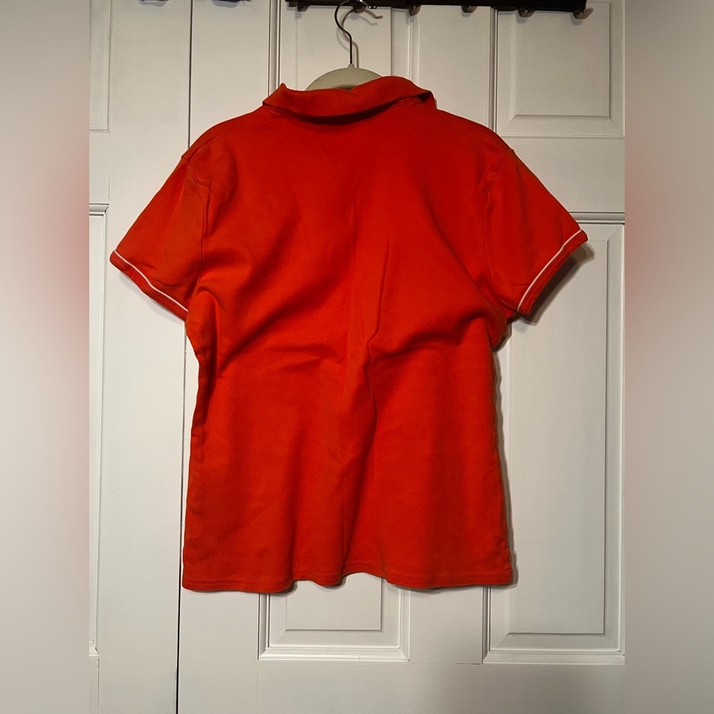 Tommy‎ Hilfiger Women’s Salmon Polo Short Sleeve Size XL - Picture 3 of 8